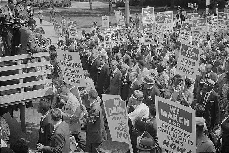 Civil rights era resistance movements and protests